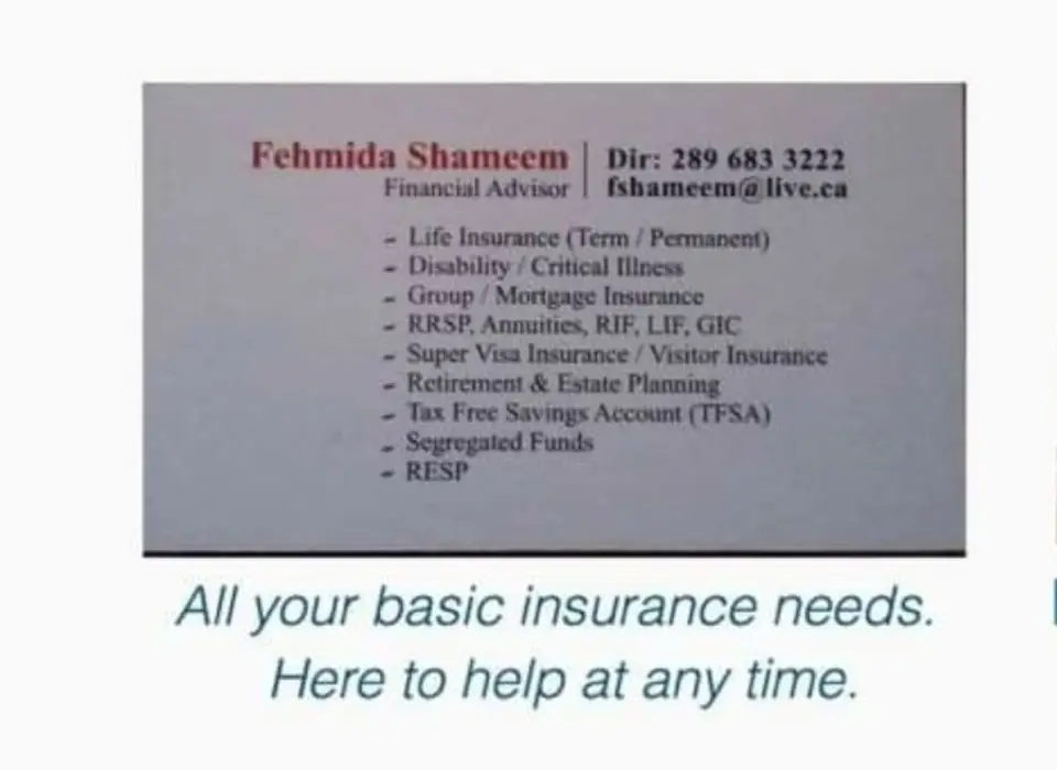 Fahmeeda Shamim Financial Advisor, photo 1