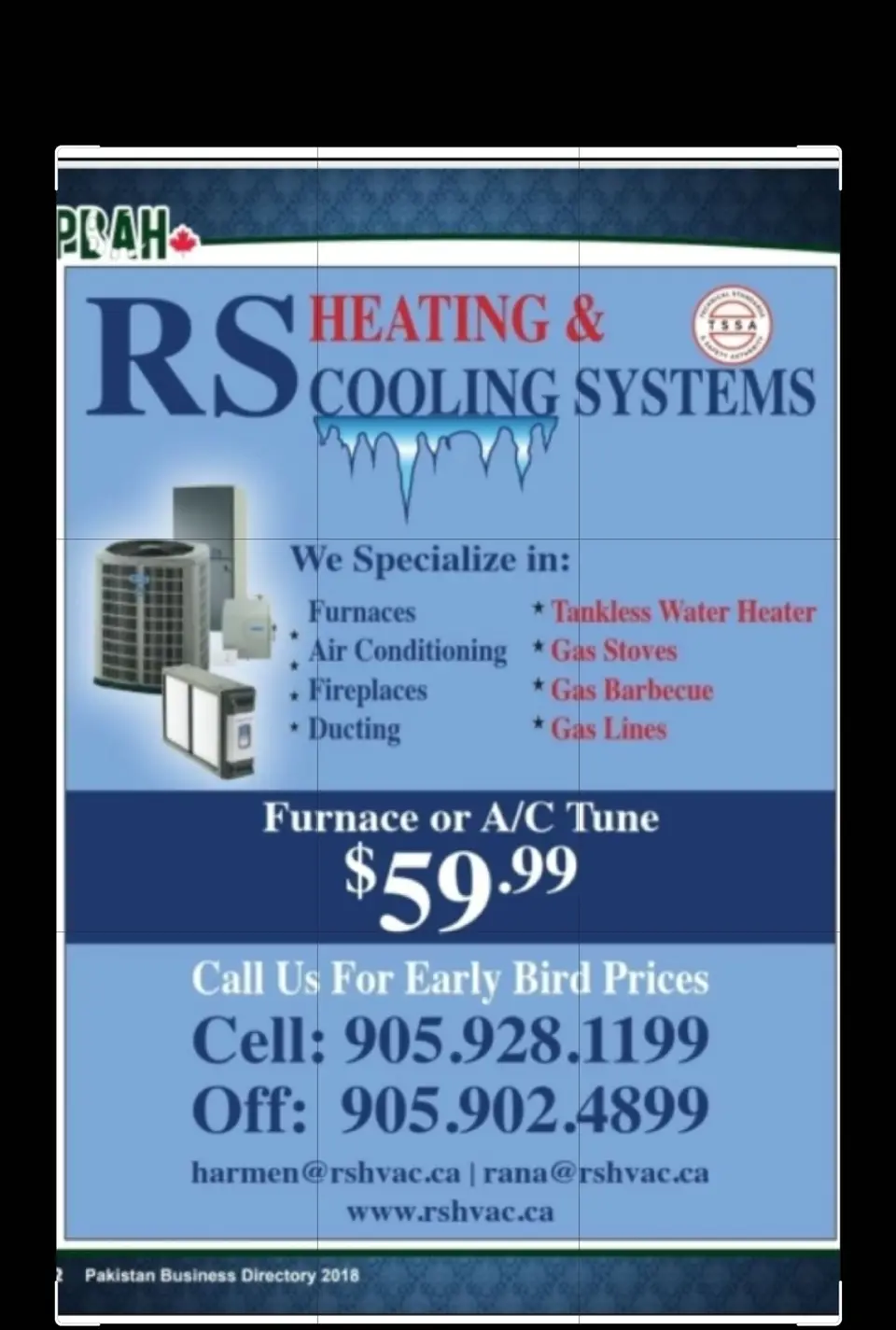 R S Heating and Cooling System, photo 1